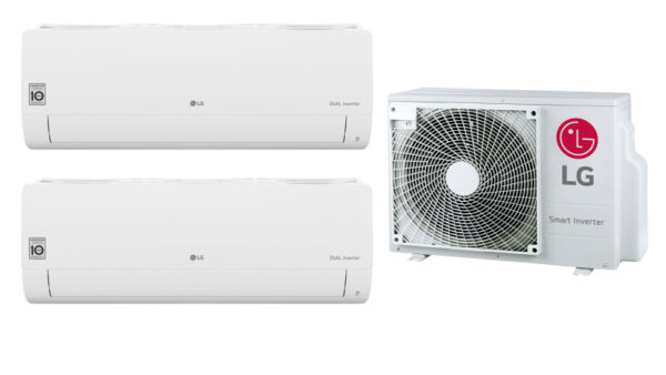 LG split klima naprava 2x 3,5 kW [MU2R17.U12 + 2x S12ET.NSJ]