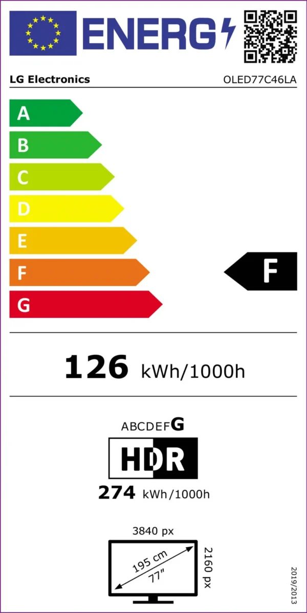 LG OLED77C46LA (model 2024/25) - Image 12