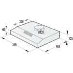 Gorenje WHU629EW/S kuhinjska napa - Image 2