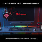 GENESIS HELIUM 100BT RGB računalniški zvočniki, STEREO 2.0, 10W RMS, RGB LED osvetlitev, 3.5mm audio jack, Bluetooth 5.0, gumbi za upravljanje - Image 3
