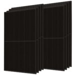 10kW sončna elektrarna komplet z optimizatorji (10kW razsmernik HUAWEI SUN2000+10kW sončnih black editon panelov (25 x Trina Solar Vertex S 410Wp + 12 x 1000W optimizator ) - Image 2