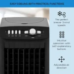 OneConcept MCH-1 v2, mobilna naprava za hlajenje zraka 3 v 1, ventilator, 65 W - Image 4