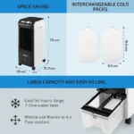 OneConcept MCH-1 v2, mobilna naprava za hlajenje zraka 3 v 1, ventilator, 65 W - Image 6