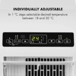 Klarstein Metrobreeze Rom, mobilna klimatska naprava, 10000 BTU (3kw) , razred A+, daljinski upravljalnik, bela - Image 3