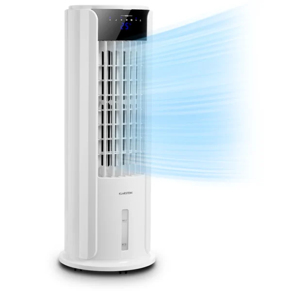 Klarstein Skyscraper Horizon, hladilec zraka, ventilator, 60 W, 486 m³/h, 3,5 l posoda za vodo, bela barva