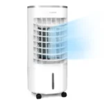 Klarstein Skypillar, hladilnik zraka 3 v 1, ventilator, vlažilec, rezervoar, 5 l, daljinski upravljalnik, bela barva