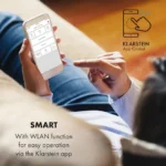 Klarstein Skytower 360° Smart, zračni hladilnik, 60 W, 450 m³/uro, 6 litrov, prenosni - Image 2