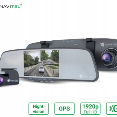 NAVITEL MR255 NV ogledalo / avto kamera , Full HD 1080p, Night Vision, G-senzor, aplikacija, darilni bon, + vzvratna kamera