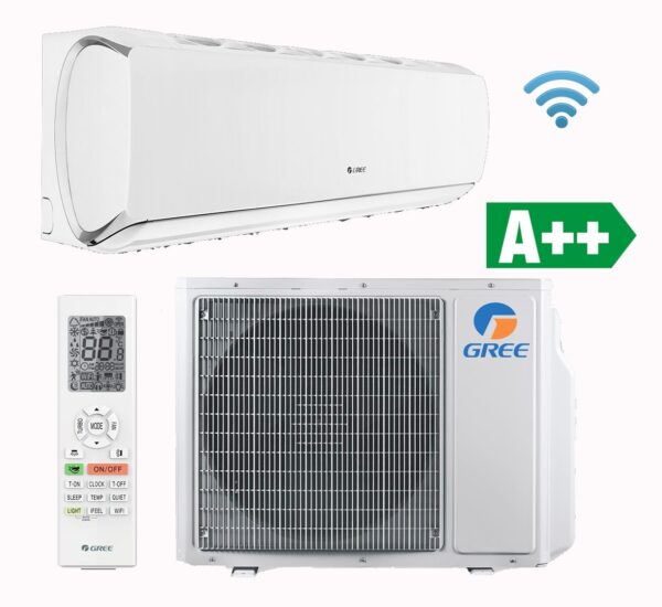 GREE klimatska naprava z montažo G-TECH GWH12AECXD-K6DNA1A 3,5 KW + WIFI