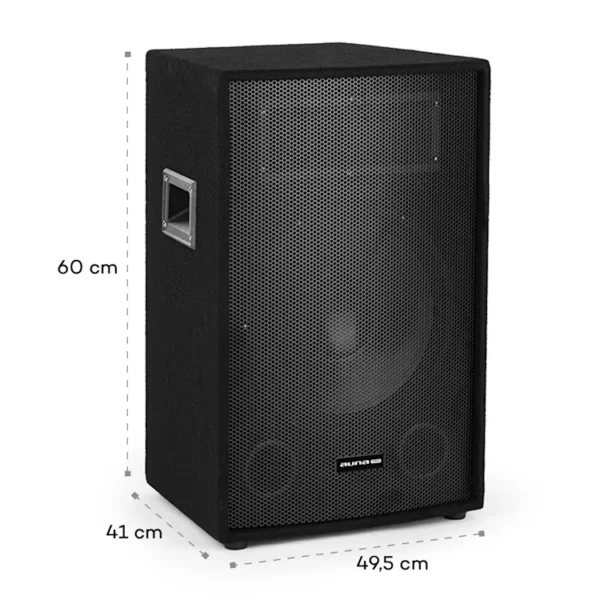 Auna Cube 1812, 2.1 Aktivni PA Set, 1600 Watt, 18″ Subwoofer, 2 x 12″ Zvočnik (razstavni eksponat - rabljeno!) - Image 6