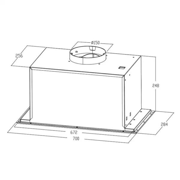 Klarstein Simplica, vgradna napa 70cm - Image 8