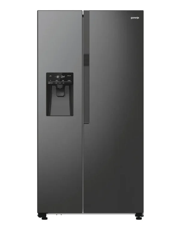 Gorenje NRR9185ESBXL ameriški hladilnik (črne barve)