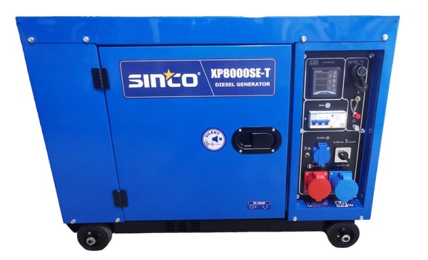 SINCO XP8000SE-3 5kw diesel agregat - Image 3