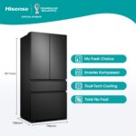 Hisense RF540N4SBF2 ameriški hladilnik črn, 480l - Image 5