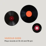 Auna Jerry Lee gramofon (digitalizacija plošč - snemanje plošč na računalnik) - Image 6