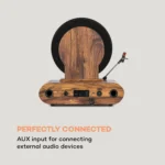 Auna Verticalo SE DAB retro gramofon z DAB+ in FM radio, USB, Bluetooth - Image 6