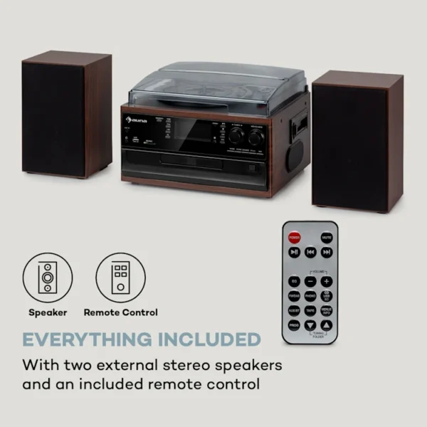 Auna Oakland DAB Plus retro stereo sistem (oreh) - Image 7