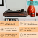 Auna TT-Classic Chrono gramofon - Image 2