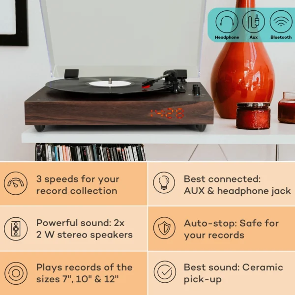 Auna TT-Classic Chrono gramofon - Image 2