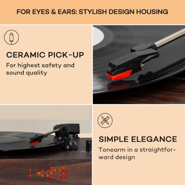 Auna TT-Classic Chrono gramofon - Image 5