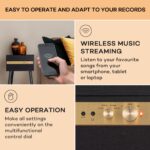 Auna Berklee TT Case, gramofon (črni les) - Image 4