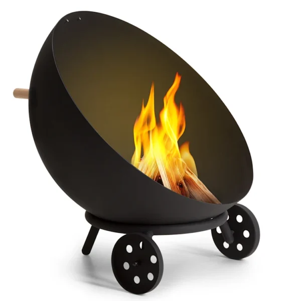 Blumfeldt Fireball Egon, Jeklena posoda za ogenj