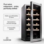 Klarstein Shiraz Premium Smart 18, vinska vitrina - Image 2