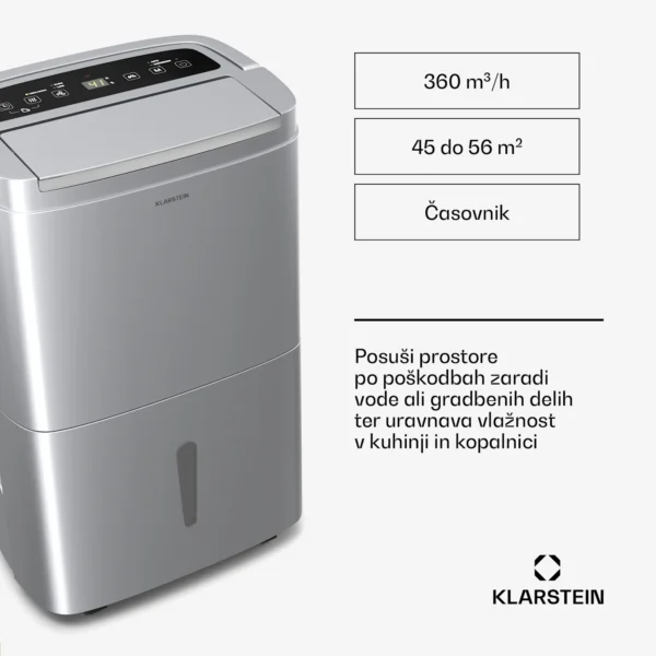 Klarstein DryFy Connect 50 razvlaževalnik zraka, 50l/dan - Image 4