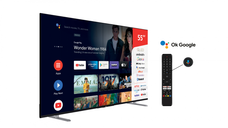 JVC QLED LT-55VAQ6100 Android Frameless LT-55VAQ6100