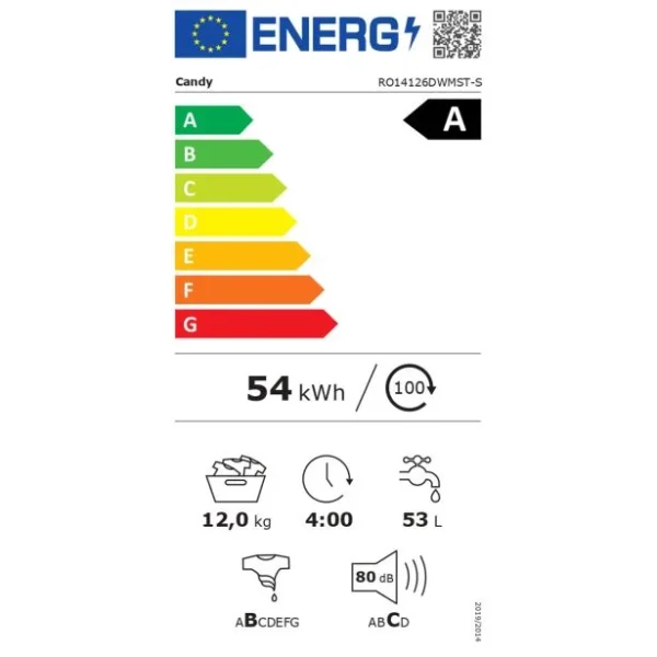Candy RO14126DWMST-S pralni stroj (12kg) - Image 4