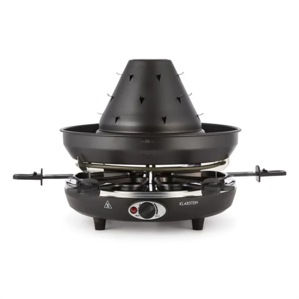 Klarstein Taste Volcano , črn tatarski raklet gril, 1500 W, 8 oseb - Image 4