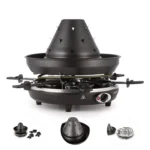 Klarstein Taste Volcano , črn tatarski raklet gril, 1500 W, 8 oseb - Image 5