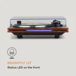 Auna TT-Play PLUS gramofon (mahagony) - Image 5