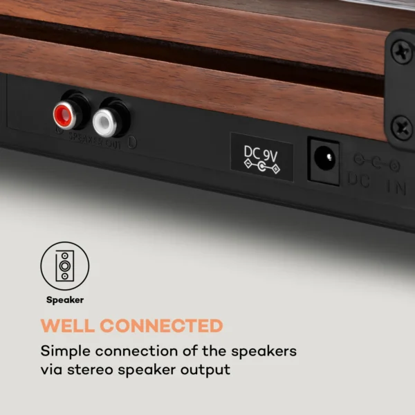 Auna TT-Play PLUS gramofon (mahagony) - Image 10