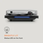 Auna TT-Play PLUS gramofon (črni les) - Image 5