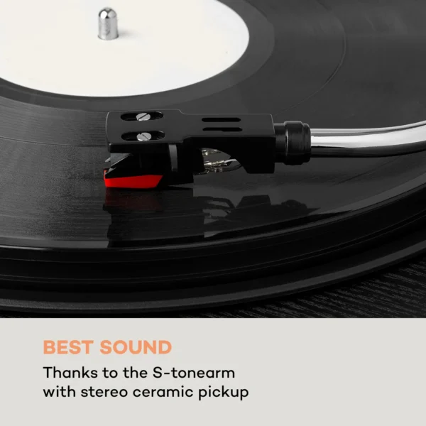 Auna TT-Play PLUS gramofon (črni les) - Image 7