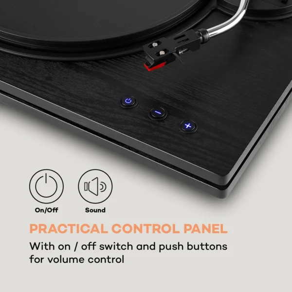 Auna TT-Play PLUS gramofon (črni les) - Image 9