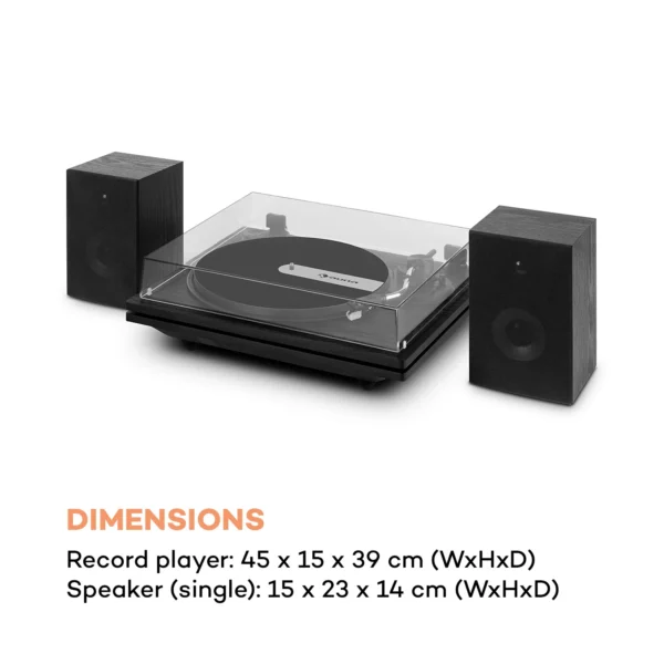 Auna TT-Play PLUS gramofon (črni les) - Image 11