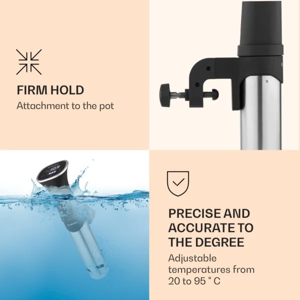 Klarstein Kuhalnik Quickstick Smart Sous Vide - Image 6