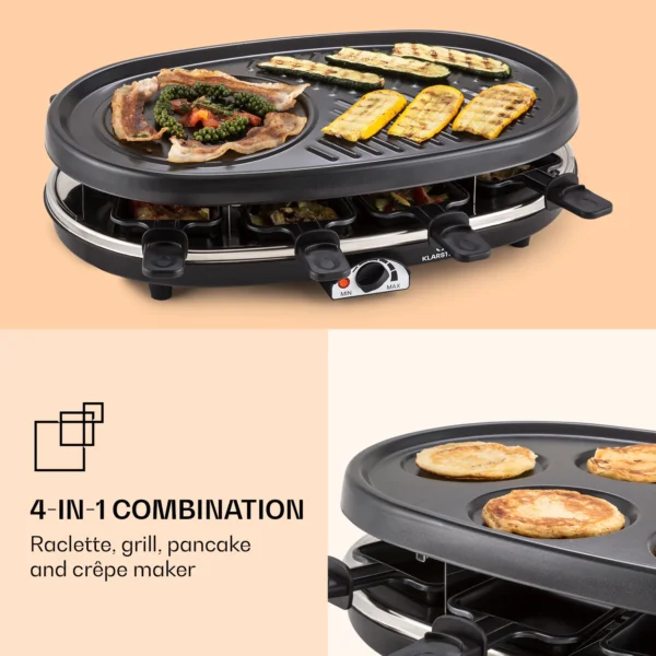 Klarstein All-You-Can Grill Raclette - Image 3