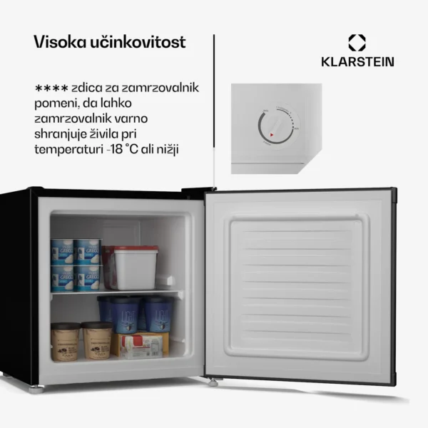 Klarstein Irene retro hladilnik z zamrzovalnikom, 31 litrov - Image 4