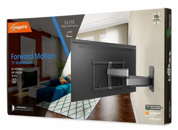 Vogels TVM 5855 Full-Motion PRO ELITE ultra slim (TV nosilec za TV do 100", nosilnost 75kg) - Image 3