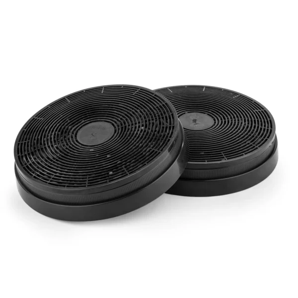 Klarstein Filter z aktivnim ogljem za kuhinjske nape,  2 x filter Ø17,5 cm