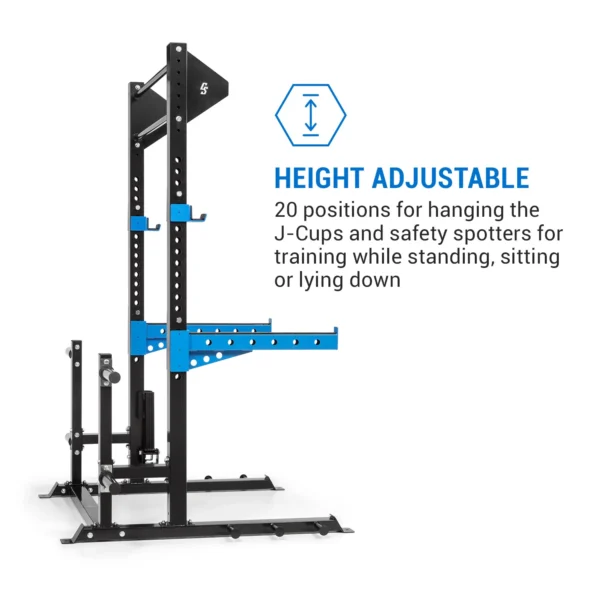 Capital Sports Amazor E Eco Half Rack - Image 3