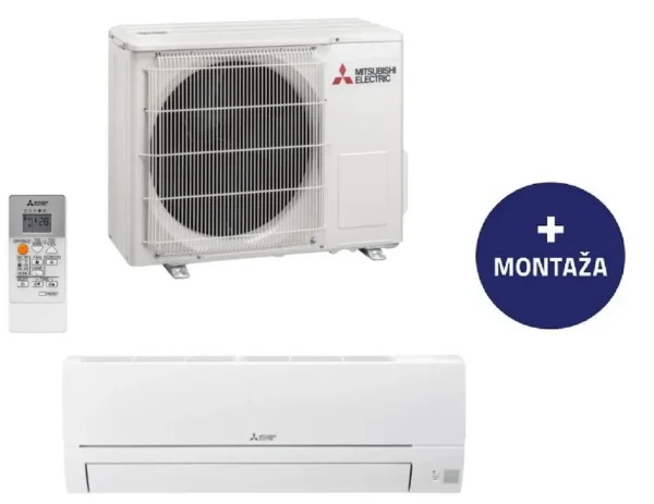MITSUBISHI MSZ-HR35VFK/MUZ-HR35VF 3,4 kW wifi klimatska naprava z montažo