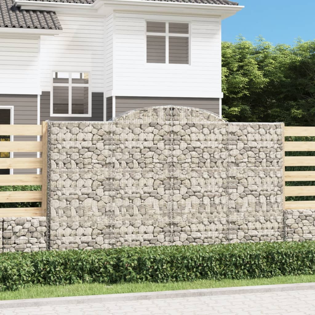 Obokane gabion košare 20 kosi 300x50x160/180cm pocinkano železo