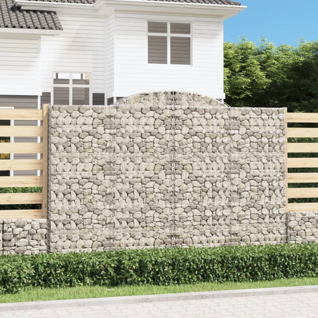 Obokane gabion košare 10 kosa 300x50x200/220cm pocinkano železo