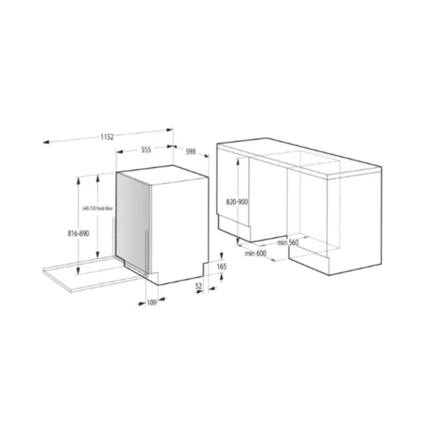 Gorenje GV673B60 TotalDry vgradni pomivalni stroj, 60 cm - Image 9