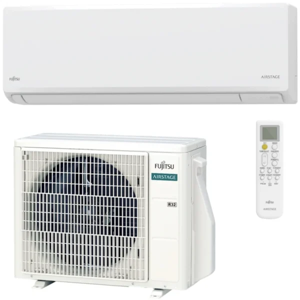 Fujitsu WPEG100KRF+WSEP100KR3 Monobloc R32 (10kW/1 fazna) toplotna črpalka s hidro enoto (hidrosplit) + BREZPLAČNA KLIMA Fujitsu 3,5kW 12KNCA - Image 2