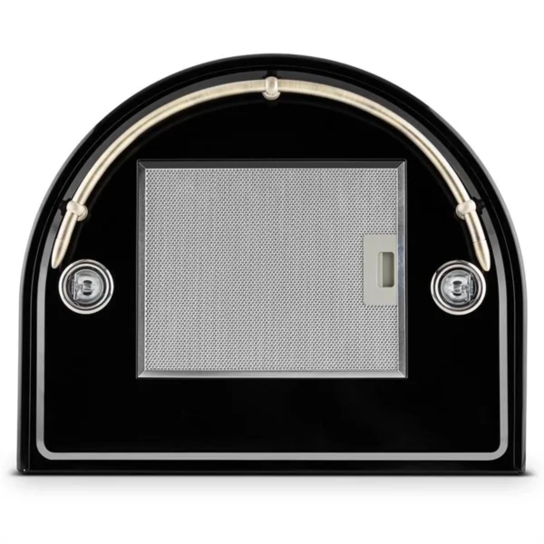 Klarstein Noir Retro Kuhinjska Napa 60cm Nerjaveče Jeklo - črna - Image 3